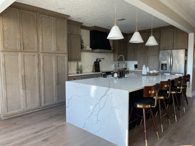 Calacatta Laza Quartz Countertops Amanda Proctor