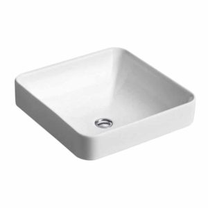 Kohler Vox Square Vessel - White